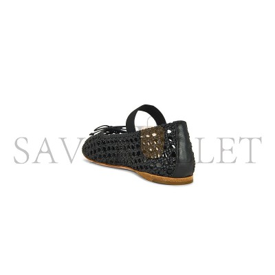 MIU MIU WOVEN MARY JANE BALLET FLAT 5F381E MIU MIU WOVEN MARY JANE BALLET FLAT 5F381E